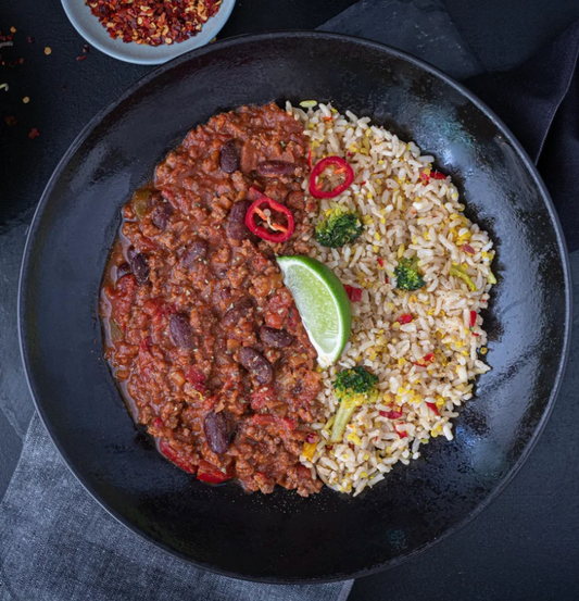 Pure Power Chilli Con Carne with Power Rice